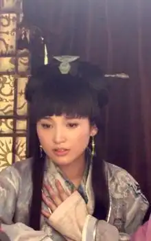 我想要电视剧神话吕素的单人正面照片