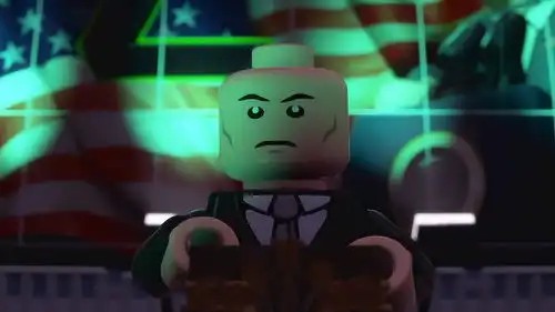 乐高蝙蝠侠大电影dc英雄集结贪婪的小丑竟然想当总统