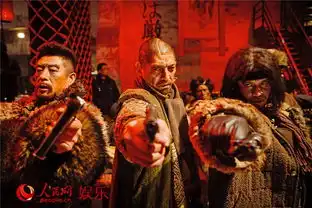 智取威虎山3d阵容海报韩庚帅气佟丽娅变村姑
