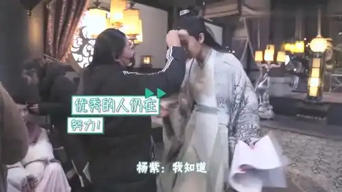 天乩之白蛇传说花絮,杨紫任嘉伦刘学义片场尬舞好欢乐
