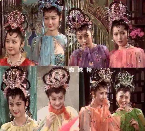 老版西游记38张剧照,让你见识没有整容的真美人到底长啥样
