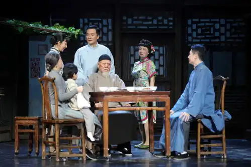 国话京味大戏四世同堂戏里戏外四世同堂