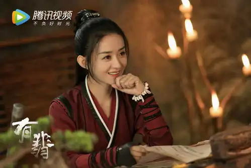 十二月份第一张周翡剧照随风而来红衣女侠浅浅一笑动人心
