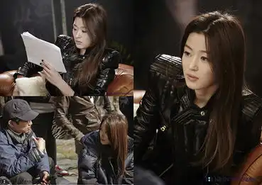 来自星星的你开机全智贤片场展强大气场