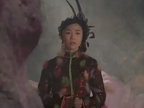 造型像行走的鸡毛掸子的古装女子,玉娇龙俏丽元清锁美艳