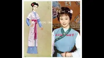 30年前的红楼梦服装设计手稿
