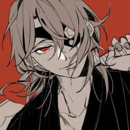 敲好看的高清鬼灭之刃头像壁纸