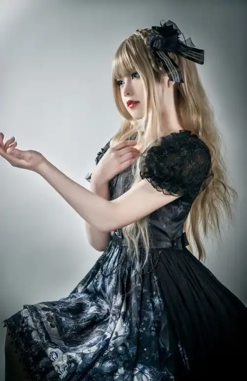 lolita装扮天使之泪爱丽丝茶话会
