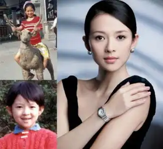 汤唯杨幂唐嫣刘诗诗黄奕范冰冰看娱圈女星童年照pk