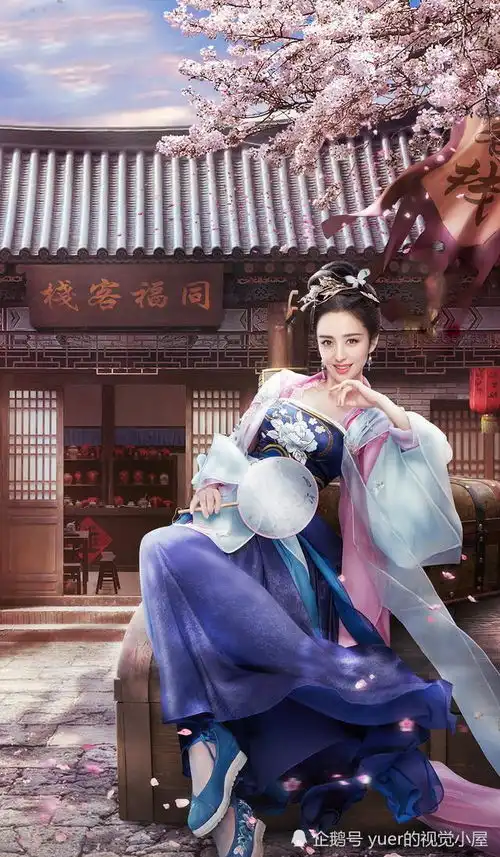 佟丽娅的古装造型佟丽娅