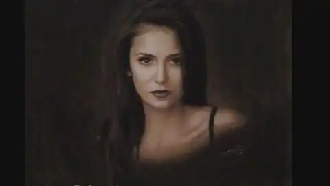 膜拜国外大大画的吸血鬼日记女主elenagilbert的扮演者妮娜肖像绘制
