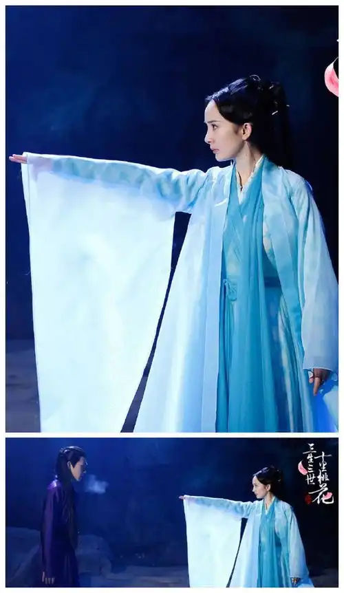 剧版三生三世十里桃花再爆剧照,杨幂赵又廷同框美如画
