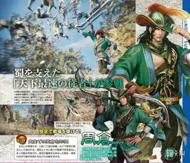 真三国无双8新杂志图文发表武将美术设定公开
