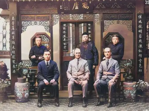 民国人类高质量精英,一群具有贵族气质男性,上流社会潇洒自在
