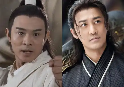 新旧影版倚天屠龙记演员,张无忌成老腊肉,周芷若小昭颜值不行