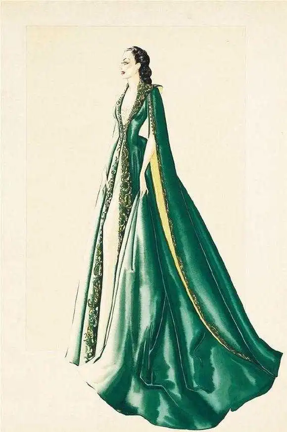 思嘉的那条绿裙子让人深陷乱世佳人,刘亦菲就是其中之一