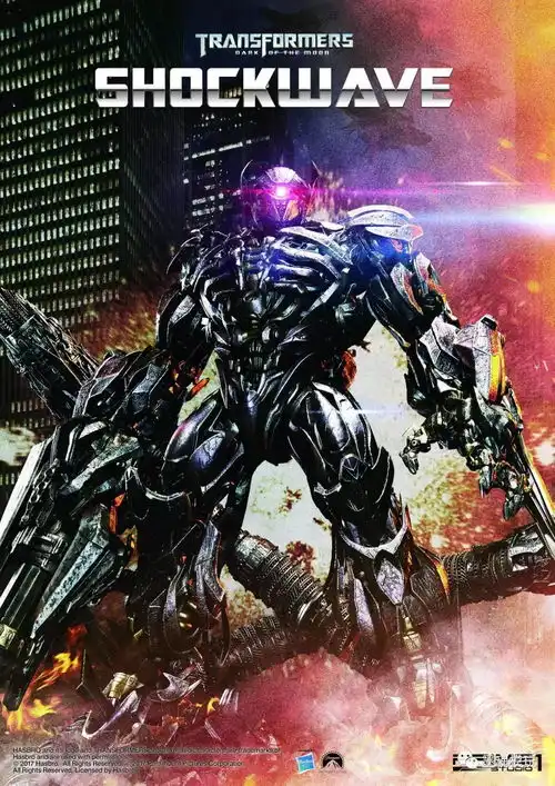 prime1studio37寸变形金刚黑暗之月震荡波shockwave雕像mmtfm14
