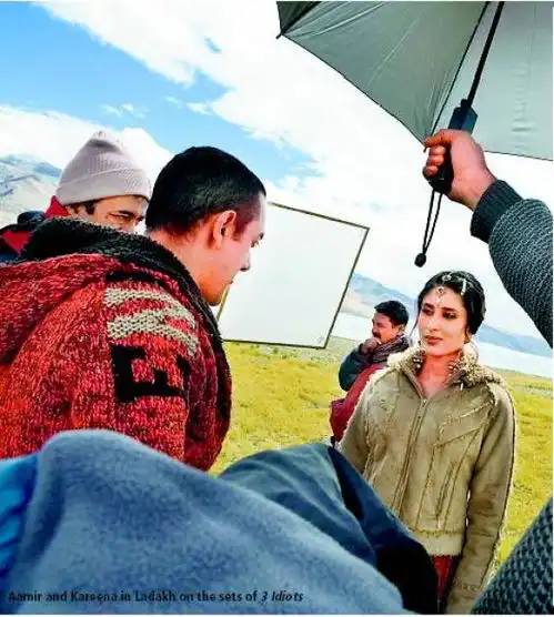 三傻大闹宝莱坞工作照