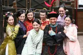 鹿鼎记剧照曝光黄晓明与六老婆同床