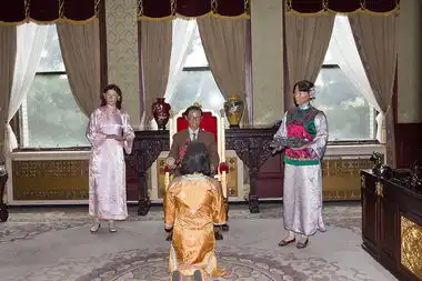 伪满皇宫博物院末代皇帝溥仪居住的宫殿
