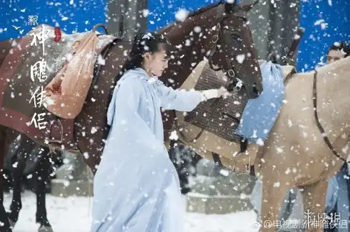 电视剧新神雕侠侣新剧照小龙女和杨过深情对望