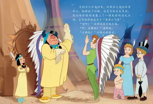 儿童绘本故事推荐小飞侠彼得潘中