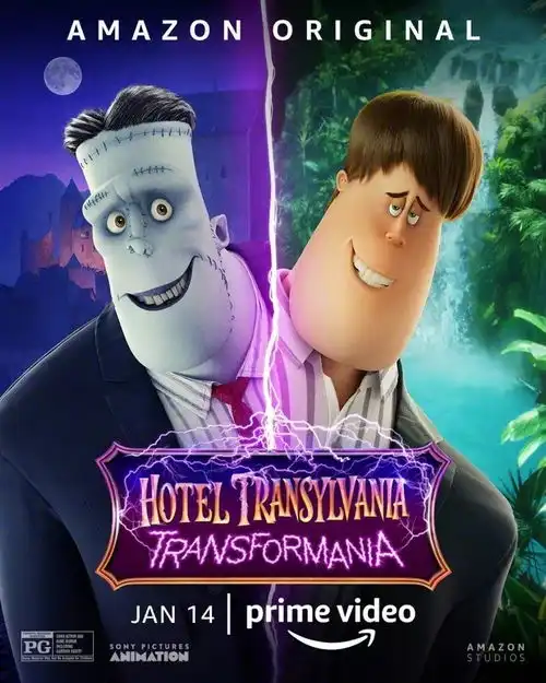 精灵旅社4角色变化对比海报公布1月14日上映
