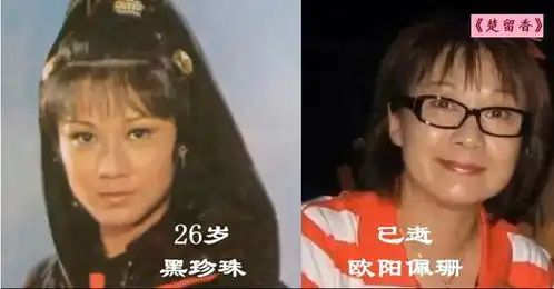 楚留香传奇演员今昔,蝴蝶花已逝,赵雅芝容颜依旧美