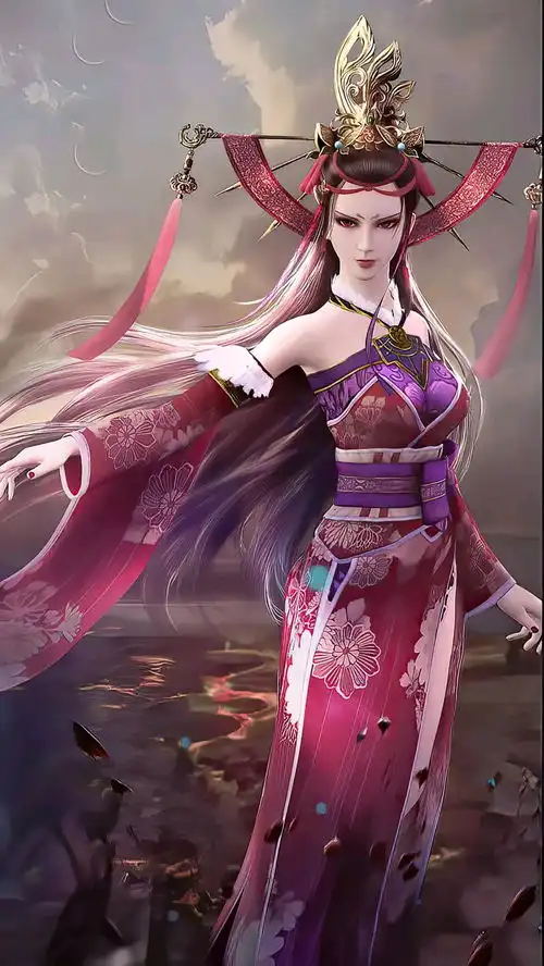 国漫女神高清壁纸画江湖之不良人岐王女帝