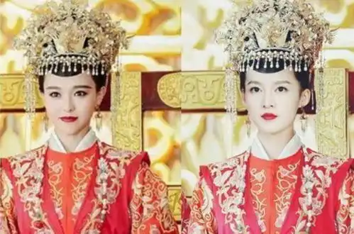 同样的古装造型对比,赵丽颖秒鞠婧祎,杨幂撞上佟丽娅谁更胜一筹
