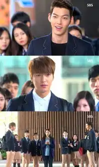 继承者们第5集李敏镐回校与朴信惠金宇彬上演三角恋
