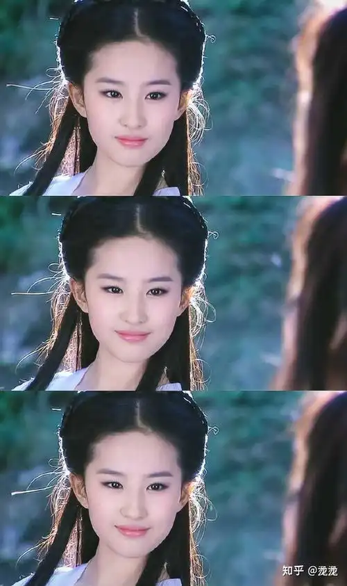 如何看待新神雕侠侣小龙女造型与06年刘亦菲版本小龙女撞了造型
