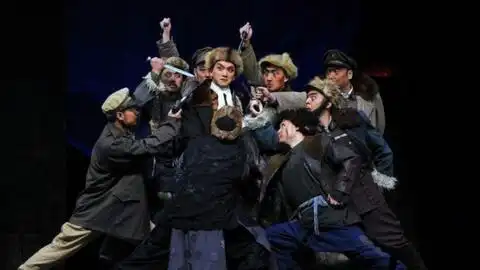 傅希如智取威虎山打进匪窟甘洒热血写春秋上海京剧院