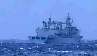 大批中国军舰再次穿越宫古海峡日舰机贴身监视
