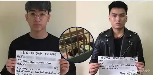 越南公安抓获的各种犯罪分子,看了你别笑
