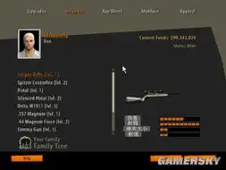 教父2汉化菜单截图
