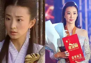 2003年版倚天屠龙记女星今昔对比都是不老女神啊