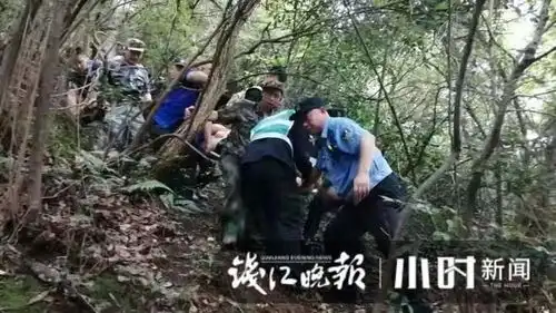 神吗杭州灵隐山体随便哪里,拍张照片这位老民警就能找到你,耗时精确到分钟