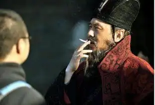 新三国幕后花絮大佬抽烟照周瑜鲁肃猥琐,诸葛亮仙气飘飘
