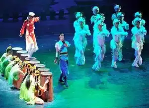 预告射雕英雄传大型武侠舞剧