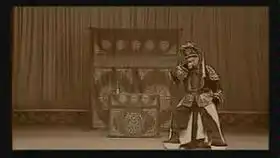 老生名家杜镇杰,演唱京剧文昭关选段,一轮明月照窗前
