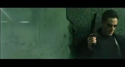 电影黑客帝国1尼欧闯进大楼救墨菲斯用的那把冲锋枪是什么
