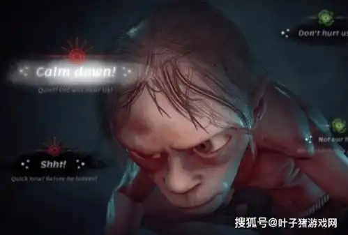 咕噜手拿魔戒中土打天下这款指环王游戏,正在突破玩家认知
