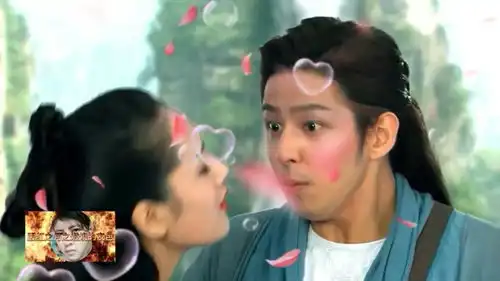 上原来妞是这样泡的绝美女子触不及防而来的吻亲的公子一脸蒙蔽真的是女追男隔成纱啊男追女呵呵天龙八部绝美
