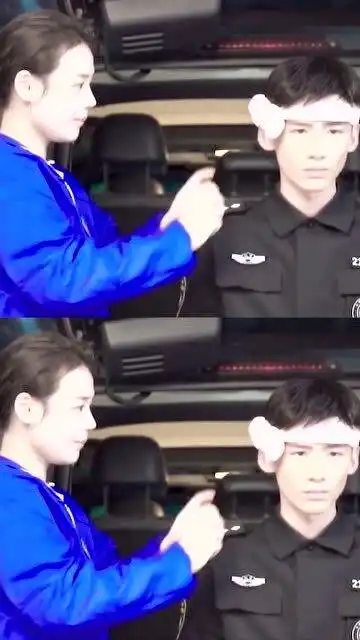 米佧一手打造邢队新造型,猛男配少女粉,白敬亭的颜值真是无可挑剔