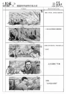 战狼2竟然是画出来,大量手稿曝光
