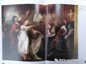 每周一书第163号名画中的莎士比亚铜版纸彩印特价14元