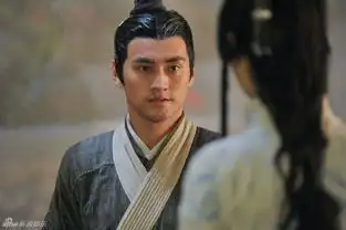 组图秀丽江山深情剧照袁弘雨中求婚
