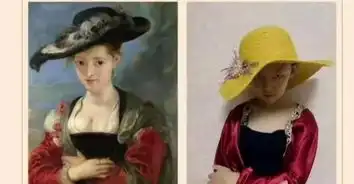 小学生模仿世界名画走红网络,成功摆出了世界名画的feel