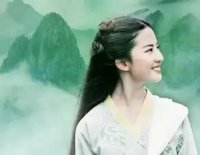 刘亦菲花木兰定妆照撞脸王力宏,这样仙气全无的刘亦菲你还爱吗